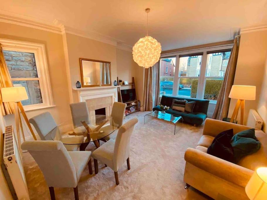 Garden Apartment, Central Harrogate With Parking Buitenkant foto