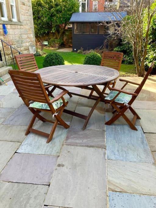 Garden Apartment, Central Harrogate With Parking Buitenkant foto